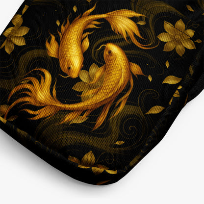 Bolso Urbano Golden Koi detalle estampado