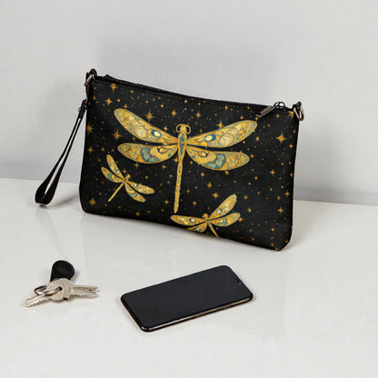 Dragonfly detalle dimensiones en mesa con llaves y teléfono