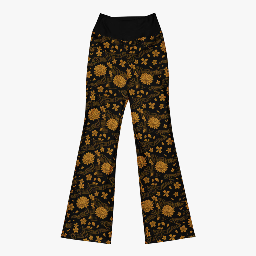 Leggings Crisantemo sin modelo vista frontal.