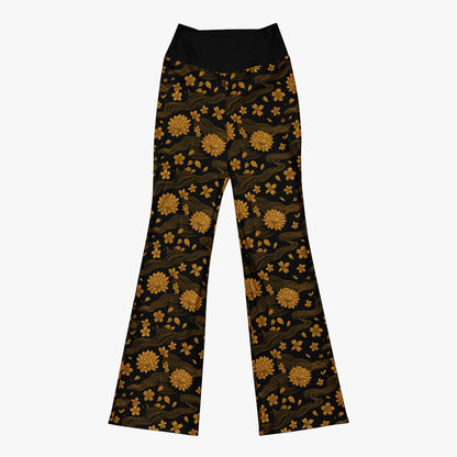 Leggings Crisantemo sin modelo vista frontal.