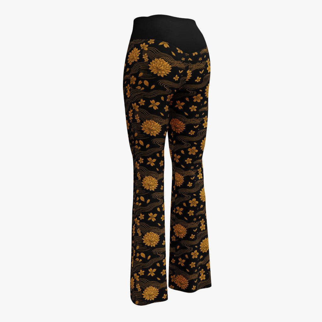 Leggings Crisantemo vista trasera