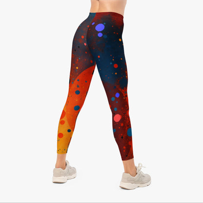Leggings Umbral lateral tres cuartos derecha