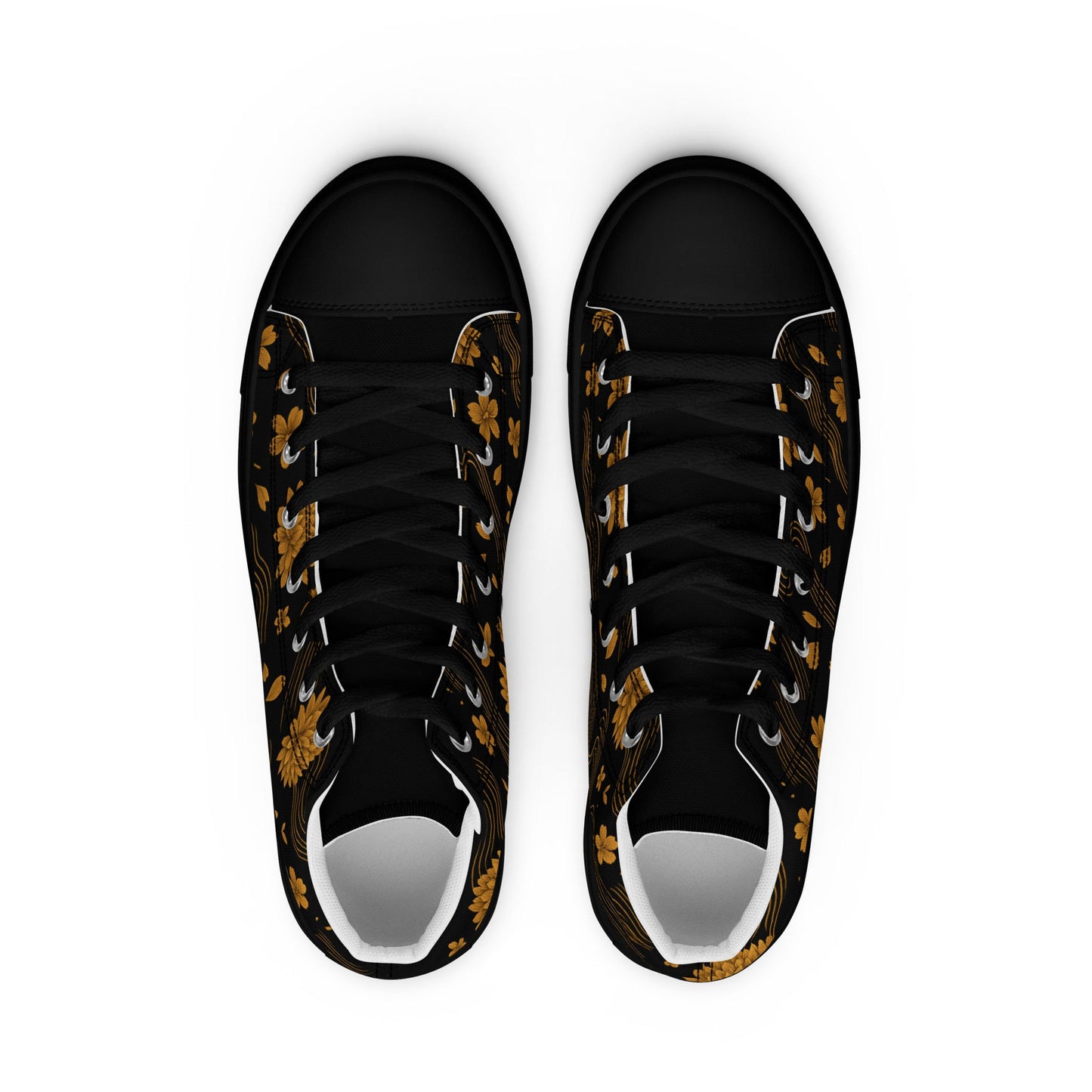 Zapatillas altas mujer Golden Koi vista superior