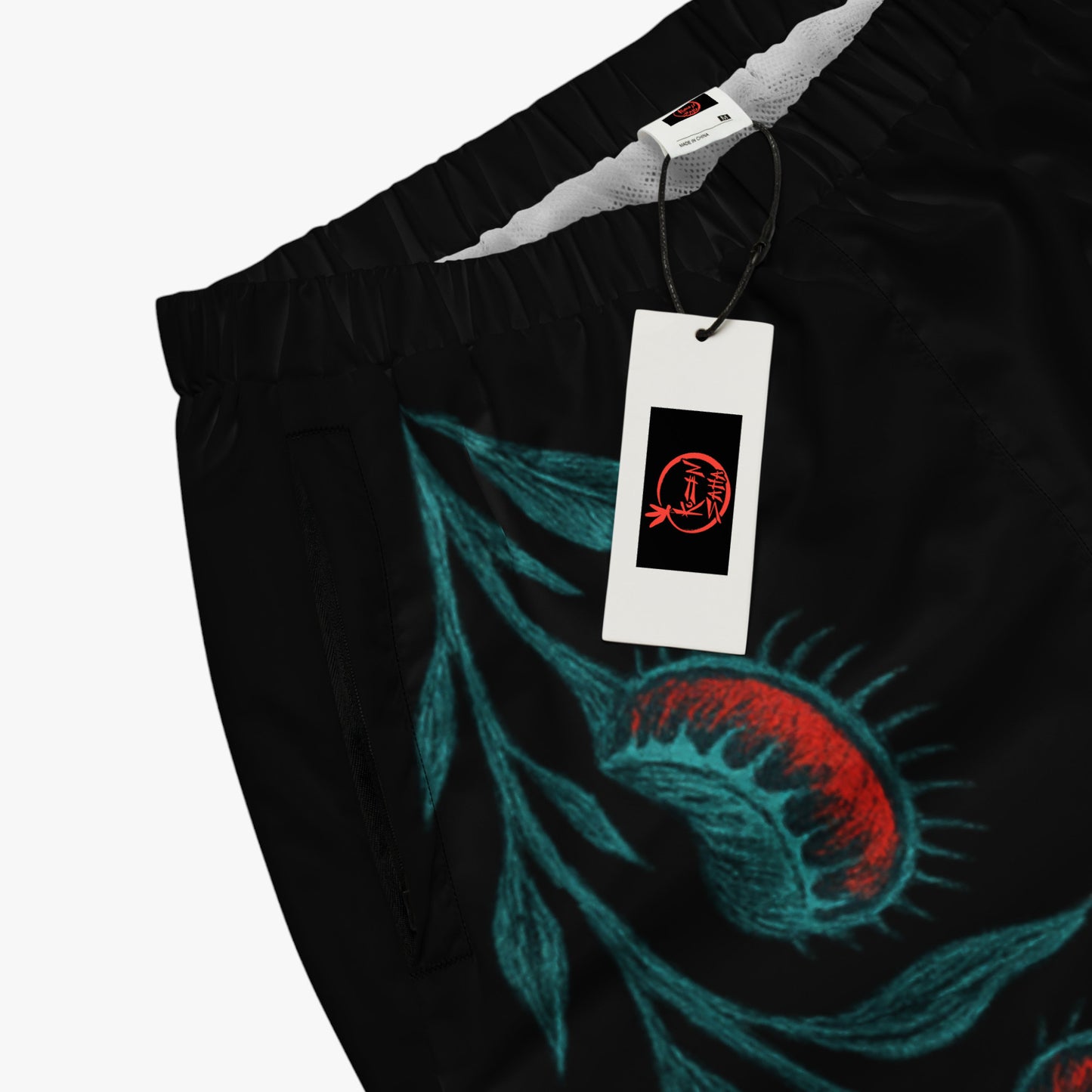 Joggers Blue & Black Moth