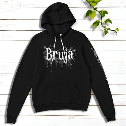 Sudadera Bruja vista plana frontal sobre fondo claro