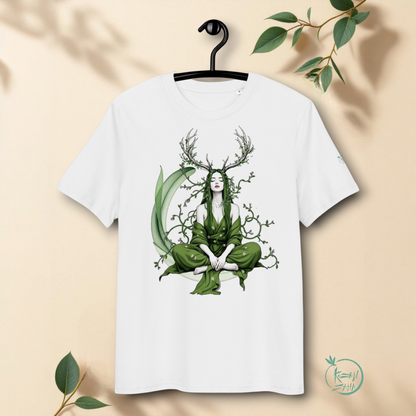 Camiseta Madre Natura blanca algodón orgánico