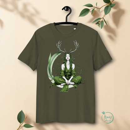 Camiseta Madre Natura color Khaki verde oliva