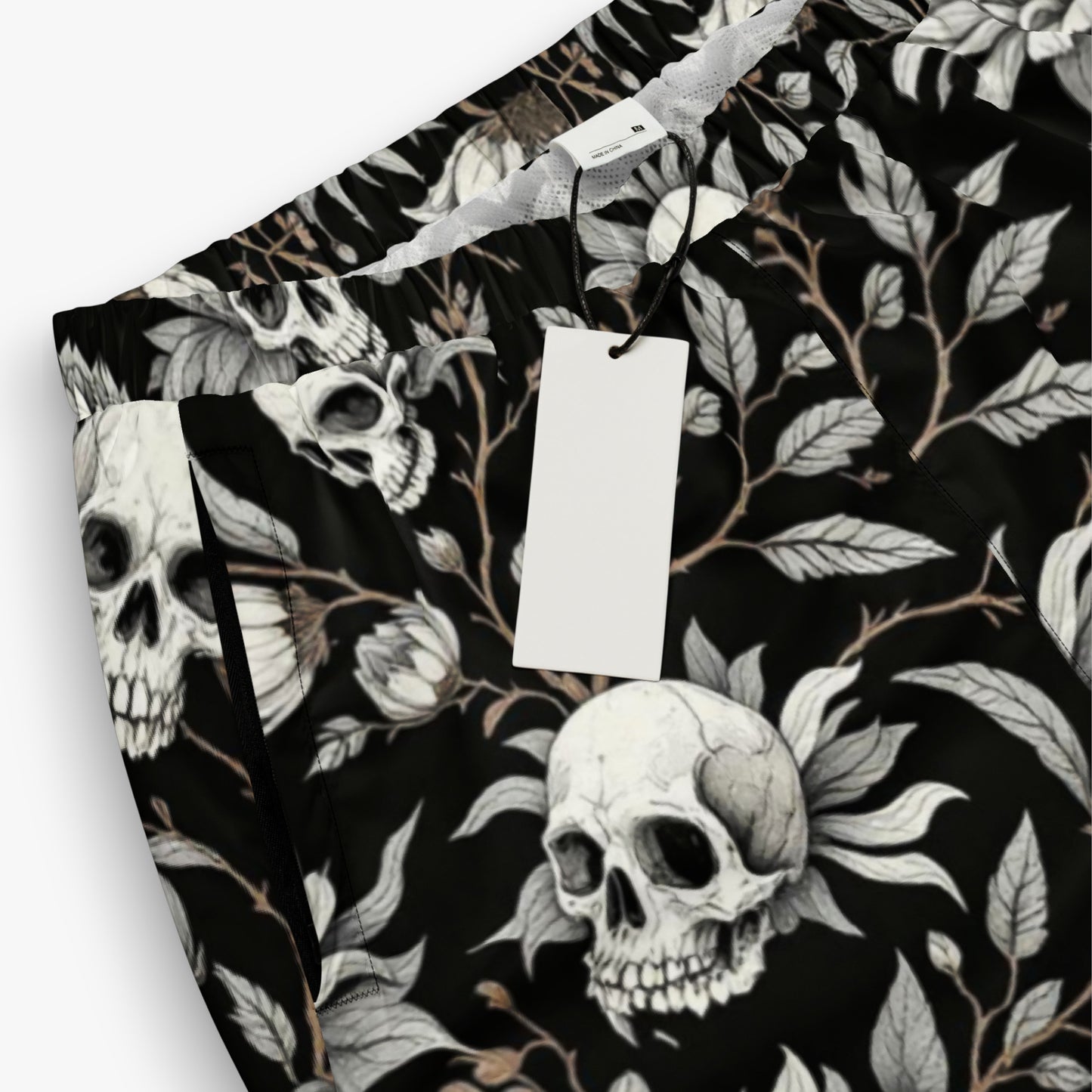 Jogger calarveras y flores